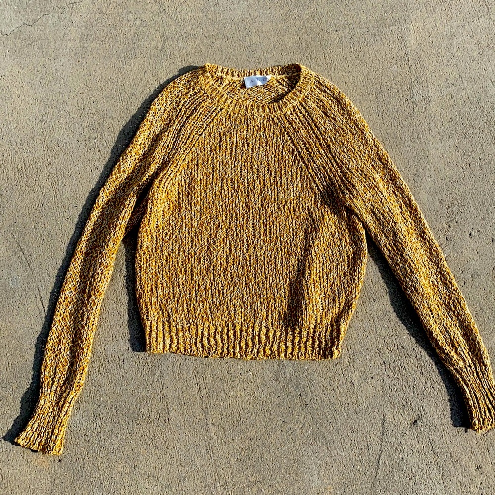 A.L.C. Revolve Knit Sweater Top Blouse L